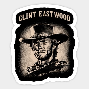 Clint Eastwood Sticker